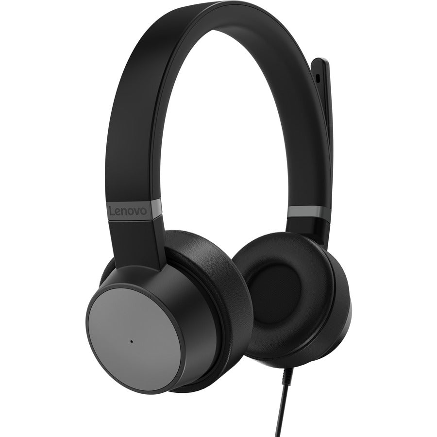 Lenovo Go Wired Anc Headset (Thunder Black)