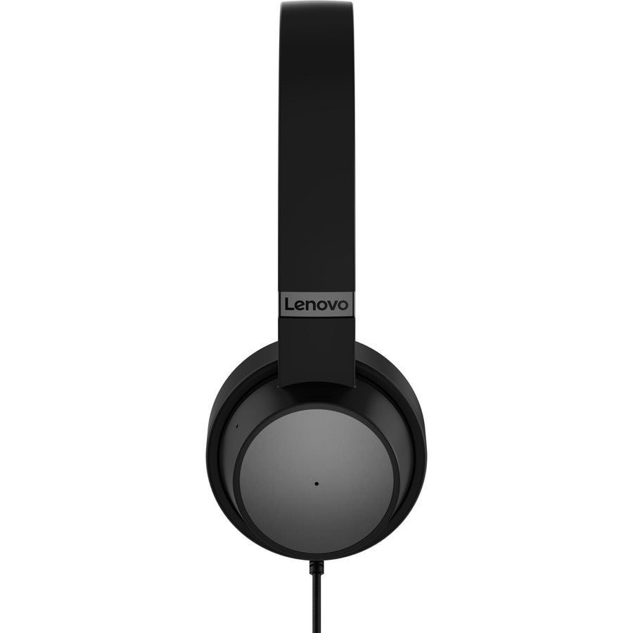 Lenovo Go Wired Anc Headset (Thunder Black)