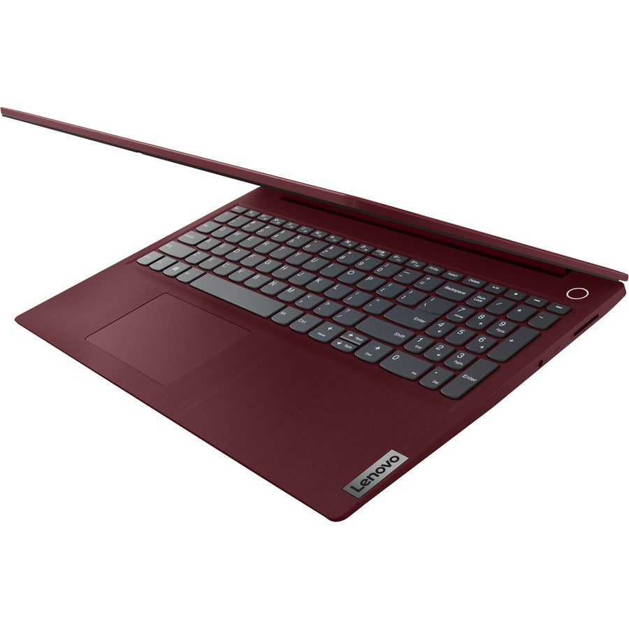 Lenovo-IMSourcing IdeaPad 3 15IIL05 81WE00L5US 15.6 Notebook - Full HD - Intel Core i5 10th Gen i5-1035G1 - 8 GB - 256 GB SSD - English Keyboard - Cherry Red"
