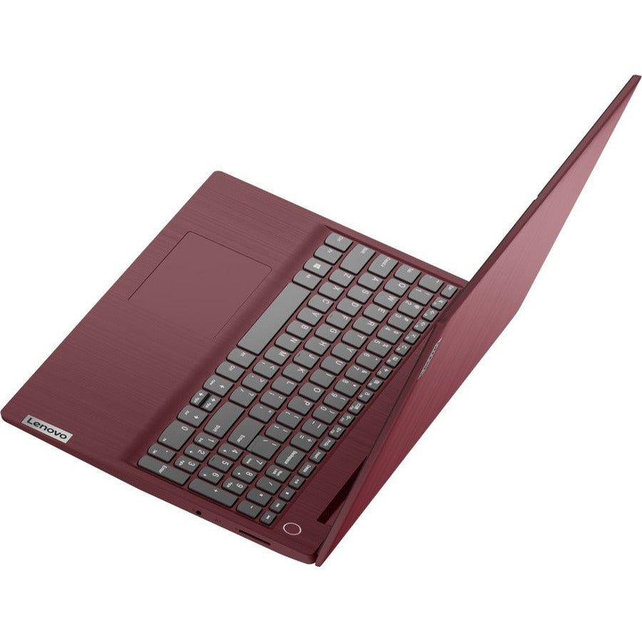 Lenovo-IMSourcing IdeaPad 3 15IIL05 81WE00L5US 15.6 Notebook - Full HD - Intel Core i5 10th Gen i5-1035G1 - 8 GB - 256 GB SSD - English Keyboard - Cherry Red"