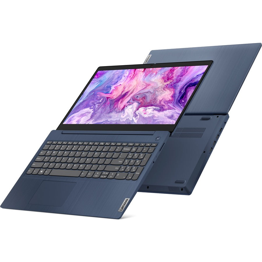 Lenovo-IMSourcing IdeaPad 3 15IML05 81WR000FUS 15.6 Touchscreen Notebook - HD - Intel Core i3 10th Gen i3-10110U - 8 GB - 256 GB SSD - English Keyboard - Abyss Blue"