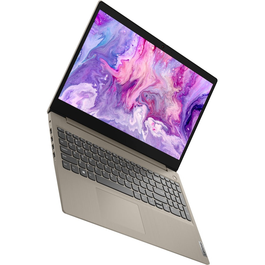 Lenovo-IMSourcing IdeaPad 3 15ITL05 81X800ECUS 15.6 Touchscreen Notebook - HD - Intel Core i3 11th Gen i3-1115G4 - 8 GB - 256 GB SSD - English Keyboard - Almond"