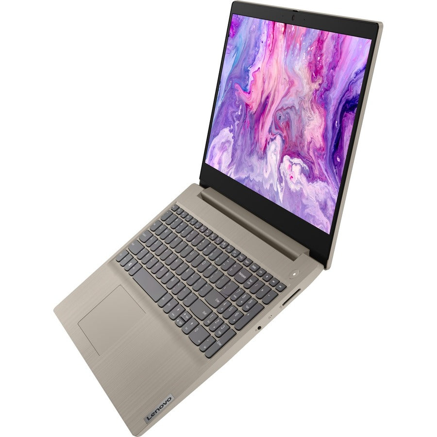 Lenovo-IMSourcing IdeaPad 3 15ITL05 81X800ECUS 15.6 Touchscreen Notebook - HD - Intel Core i3 11th Gen i3-1115G4 - 8 GB - 256 GB SSD - English Keyboard - Almond"
