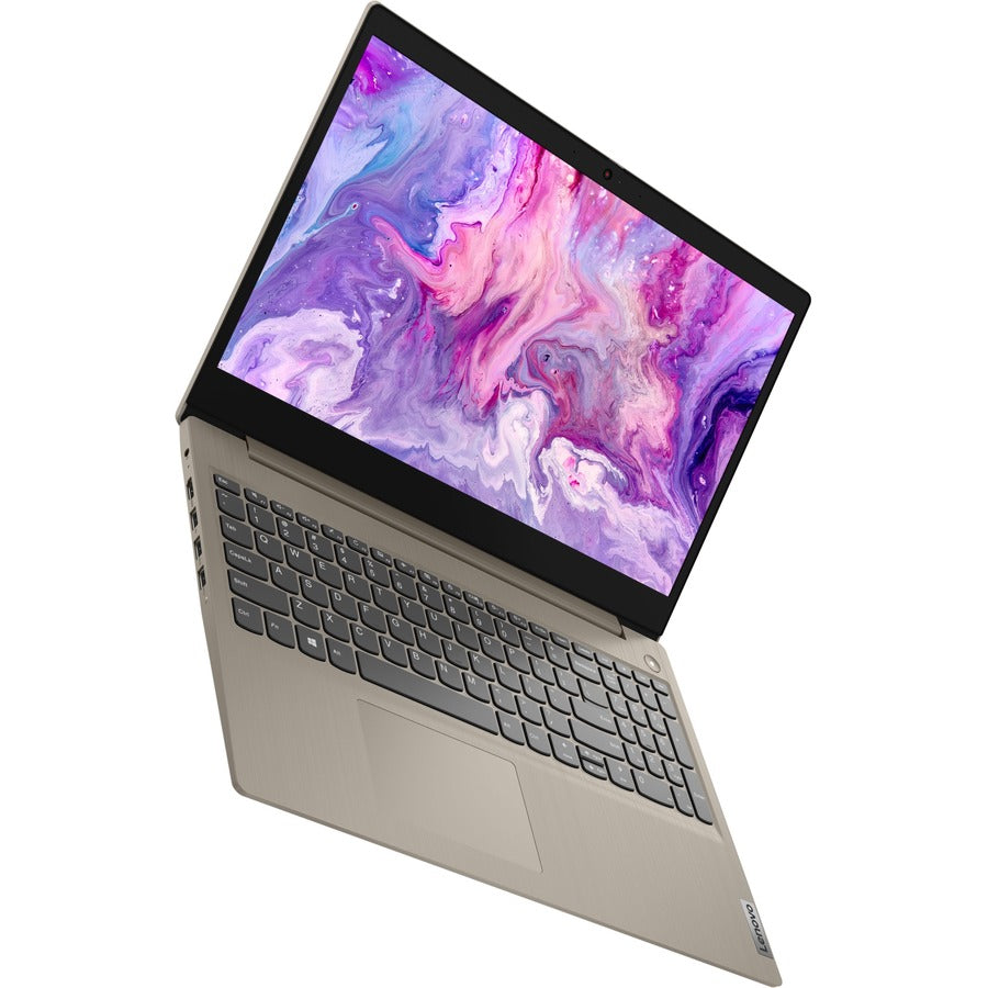 Lenovo-IMSourcing IdeaPad 3 15ITL05 81X800KLUS 15.6" Touchscreen Notebook - HD - 1366 x 768 - Intel Core i3 11th Gen i3-1115G4 Dual-core (2 Core) 3 GHz - 8 GB Total RAM - 4 GB On-board Memory - 256 GB SSD - Almond