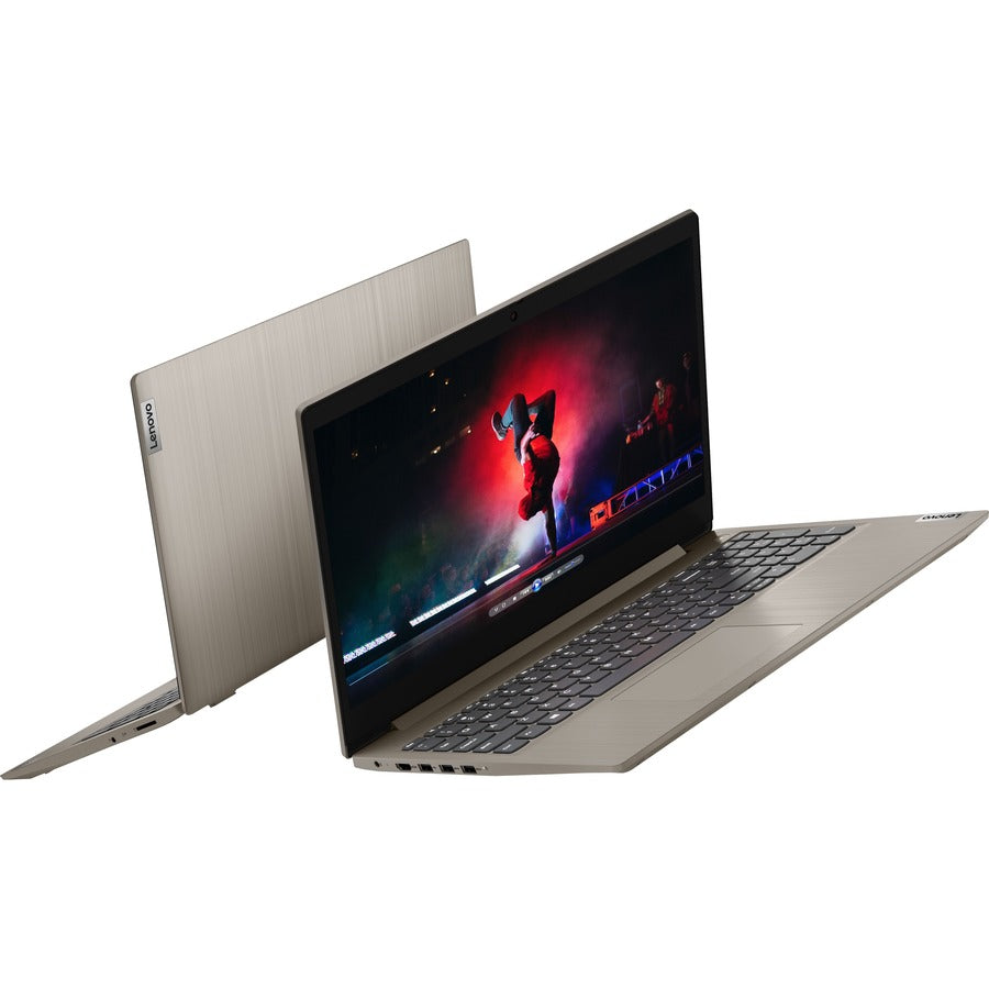 Lenovo-IMSourcing IdeaPad 3 15ITL05 81X800KLUS 15.6" Touchscreen Notebook - HD - 1366 x 768 - Intel Core i3 11th Gen i3-1115G4 Dual-core (2 Core) 3 GHz - 8 GB Total RAM - 4 GB On-board Memory - 256 GB SSD - Almond