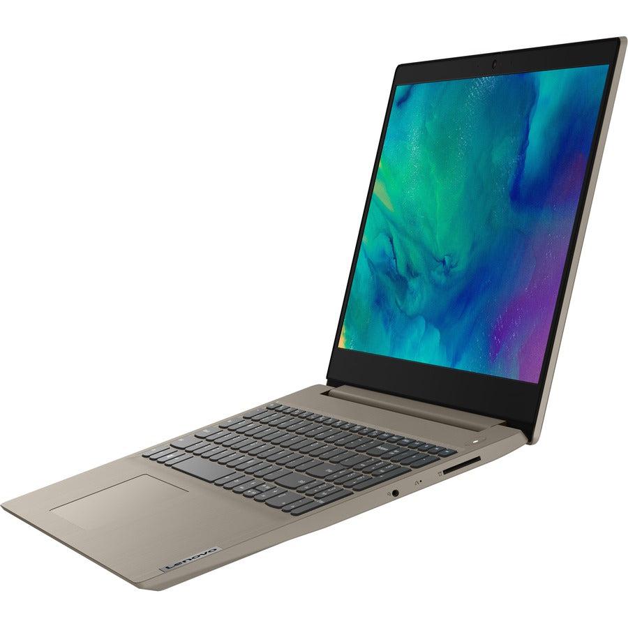 Lenovo-IMSourcing IdeaPad 3 15ITL05 81X800KLUS 15.6" Touchscreen Notebook - HD - 1366 x 768 - Intel Core i3 11th Gen i3-1115G4 Dual-core (2 Core) 3 GHz - 8 GB Total RAM - 4 GB On-board Memory - 256 GB SSD - Almond