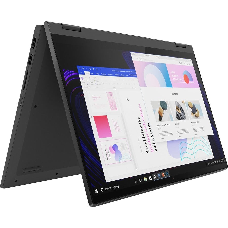 Lenovo-IMSourcing IdeaPad Flex 5 14ITL05 82HS0006US 14 Touchscreen Convertible 2 in 1 Notebook - Full HD - Intel Core i5 11th Gen i5-1135G7 - 8 GB - 256 GB SSD - English (US) Keyboard - Graphite Gray"