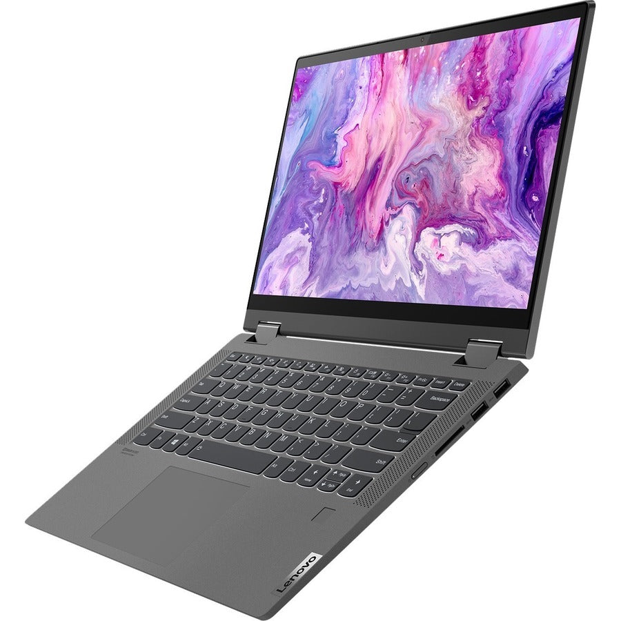 Lenovo-IMSourcing IdeaPad Flex 5 14ITL05 82HS000WUS 14 Touchscreen Convertible 2 in 1 Notebook - Full HD - Intel Core i7 11th Gen i7-1165G7 - 12 GB - 512 GB SSD - English (US) Keyboard - Graphite Gray"