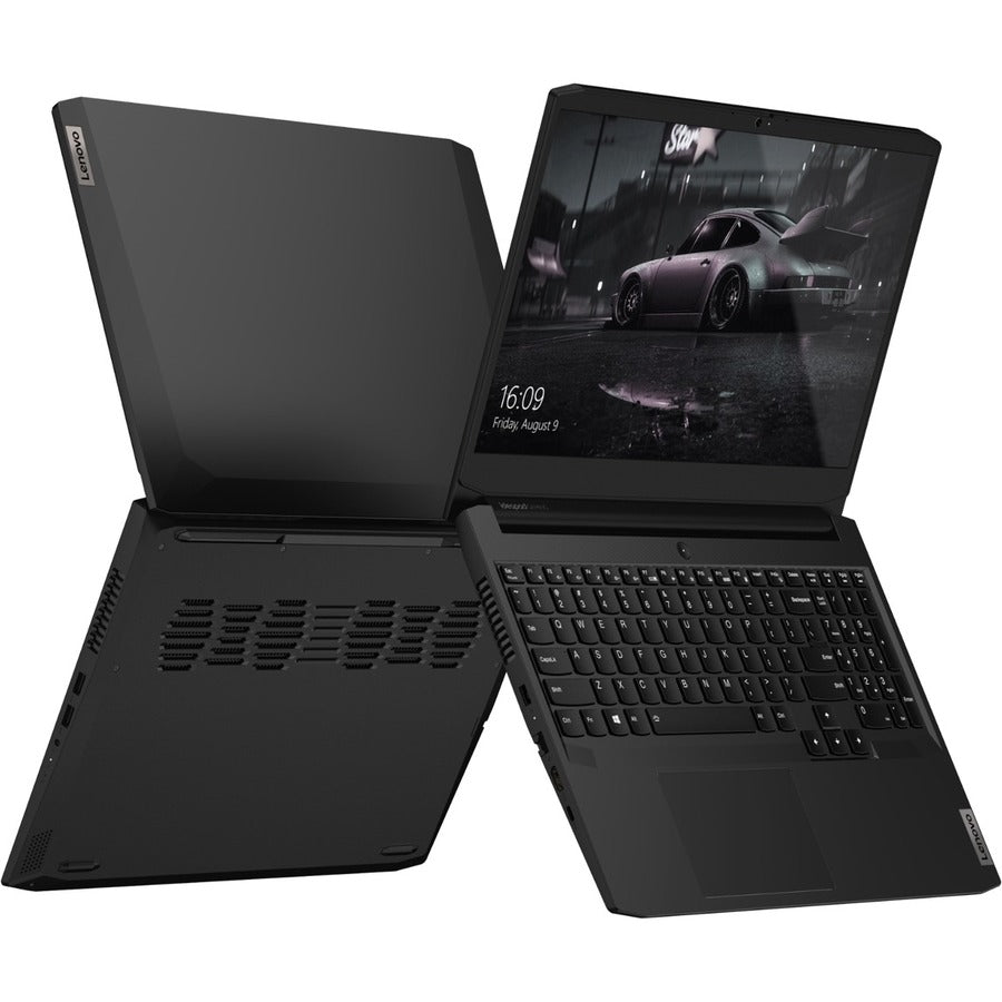 Lenovo-IMSourcing IdeaPad Gaming 3 15IHU6 82K10003US 15.6 Gaming Notebook - Full HD - Intel Core i7 11th Gen i7-11370H - 8 GB - 1 TB HDD - 256 GB SSD - English (US) Keyboard - Shadow Black"