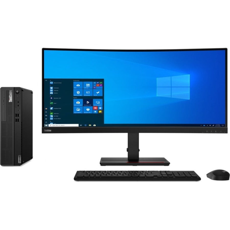 Lenovo-IMSourcing ThinkCentre M75s Gen 2 11R8001SUS Desktop Computer - AMD Ryzen 5 PRO 5650G - 8 GB - 256 GB SSD - Small Form Factor - Black