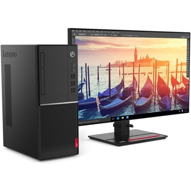 Lenovo-IMSourcing V530-15ICR 11BH001LAX Desktop Computer - Intel Core i7 9th Gen i7-9700 - 4 GB - 1 TB HDD - Tower - Black