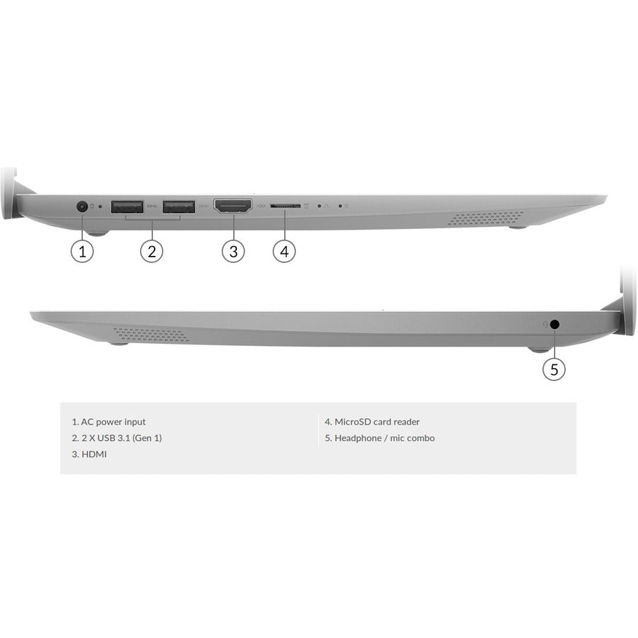 Lenovo IdeaPad 1 14IGL05 81VU00D6US 14 Notebook - HD - Intel Pentium Silver N5030 - 4 GB - 128 GB SSD"