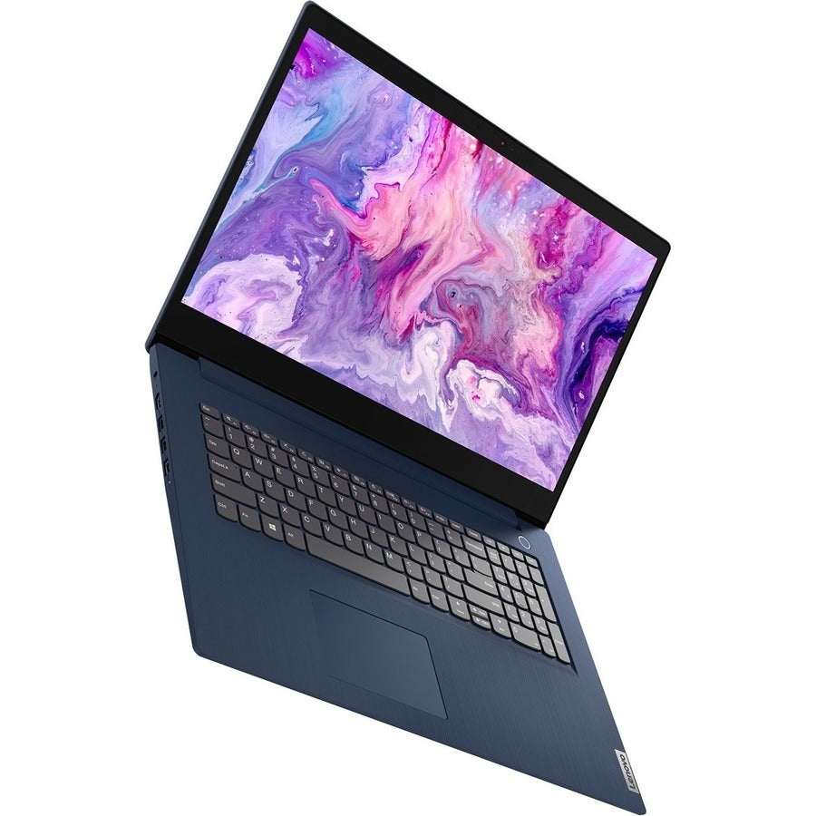 Lenovo IdeaPad 3 17IIL05 81WF000SUS 17.3 Notebook - Full HD - Intel Core i7 10th Gen i7-1065G7 - 8 GB - 256 GB SSD - English (US) Keyboard - Abyss Blue"