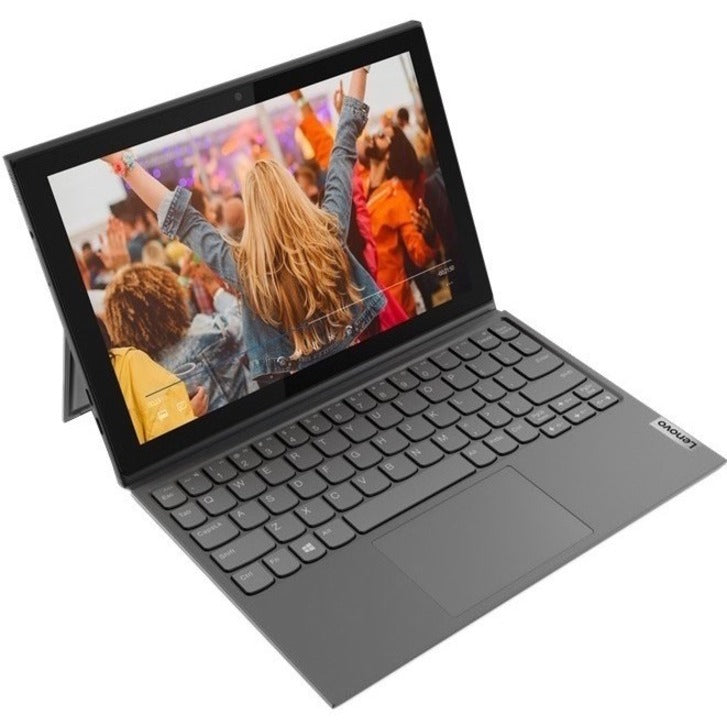 Lenovo IdeaPad Duet 3 10IGL5 82AT006HUS 10.3 Touchscreen Detachable 2 in 1 Notebook - WUXGA - Intel Celeron N4020 - 4 GB - 64 GB Flash Memory - English (US) Keyboard - Graphite Gray"