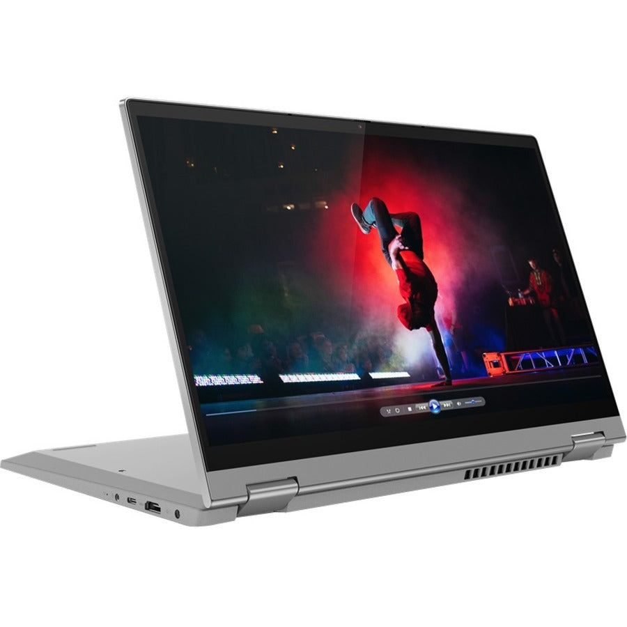 Lenovo IdeaPad Flex 5 14ALC05 82HU0084US 14" Touchscreen Convertible 2 in 1 Notebook - Full HD - 1920 x 1080 - AMD Ryzen 3 5300U Quad-core (4 Core) 2.60 GHz - 4 GB Total RAM - 128 GB SSD - Platinum Gray