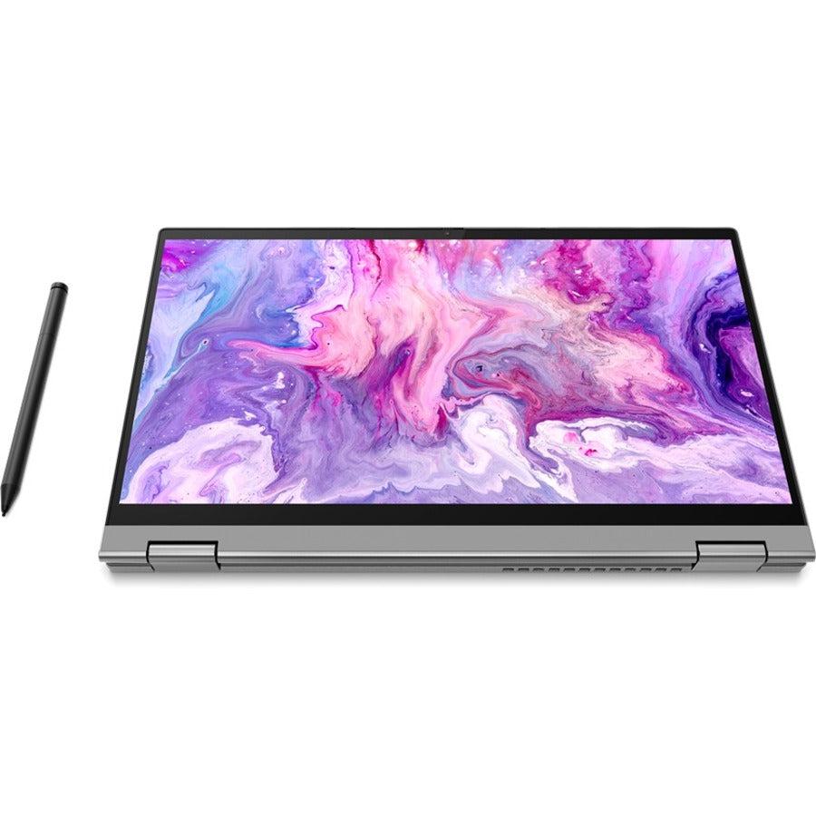 Lenovo IdeaPad Flex 5 14ALC05 82HU0084US 14" Touchscreen Convertible 2 in 1 Notebook - Full HD - 1920 x 1080 - AMD Ryzen 3 5300U Quad-core (4 Core) 2.60 GHz - 4 GB Total RAM - 128 GB SSD - Platinum Gray