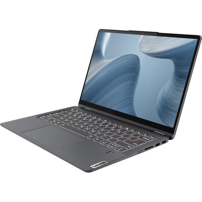 Lenovo IdeaPad Flex 5 14IAU7 82R70006US 14 Touchscreen Convertible 2 in 1 Notebook - WUXGA - Intel Core i5 12th Gen i5-1235U - 8 GB - 512 GB SSD - English (US) Keyboard - Storm Gray"