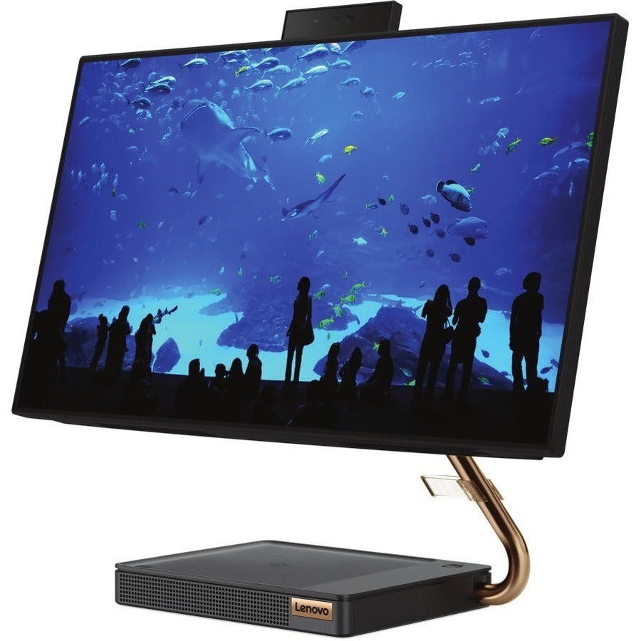 Lenovo Ideacentre A540-24Api F0Em00Ahus All-In-One Computer - Amd Ryzen 5 Pro 4650Ge Hexa-Core (6 Core) 3.30 Ghz - 8 Gb Ram Ddr4 Sdram - 256 Gb M.2 Pci Express Nvme Ssd - 23.8" Full Hd 1920 X 1080 - Desktop - Industry Black