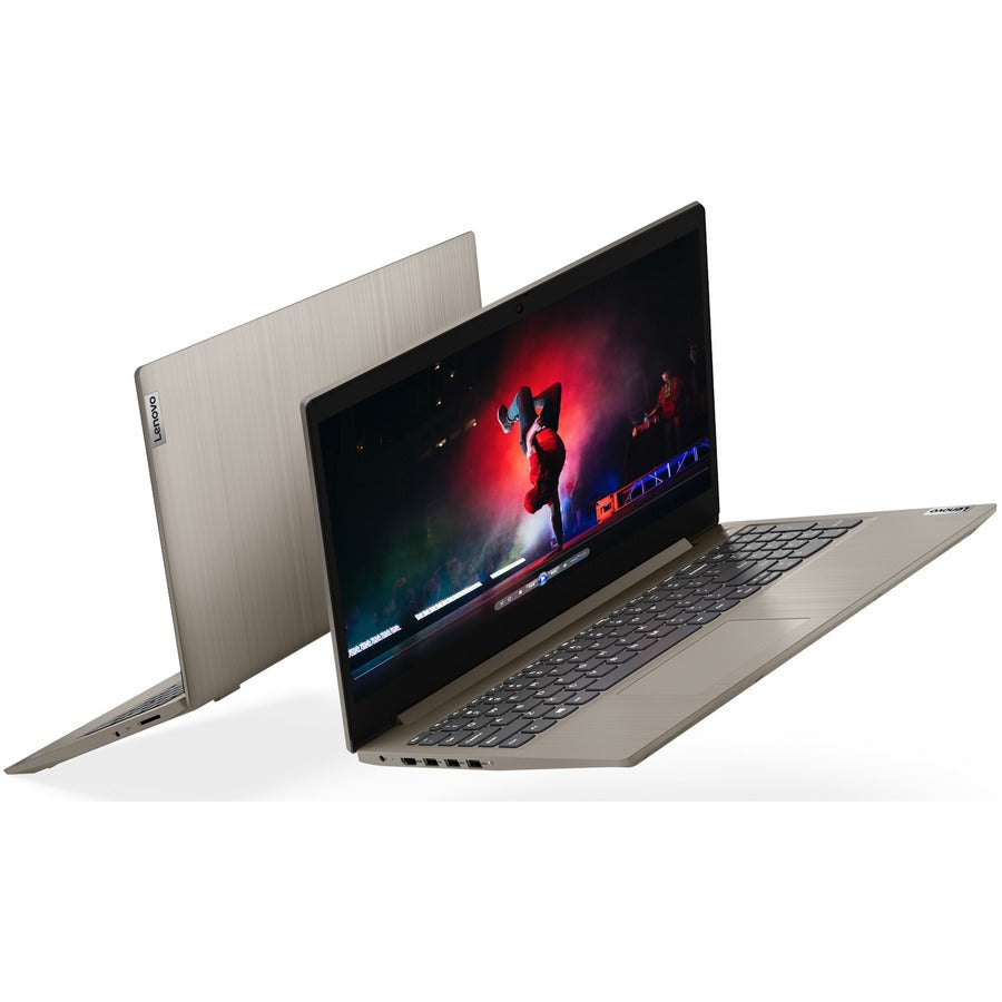 Lenovo-IMSourcing IdeaPad 3 15ITL05 81X800ECUS 15.6 Touchscreen Notebook - HD - Intel Core i3 11th Gen i3-1115G4 - 8 GB - 256 GB SSD - English Keyboard - Almond"