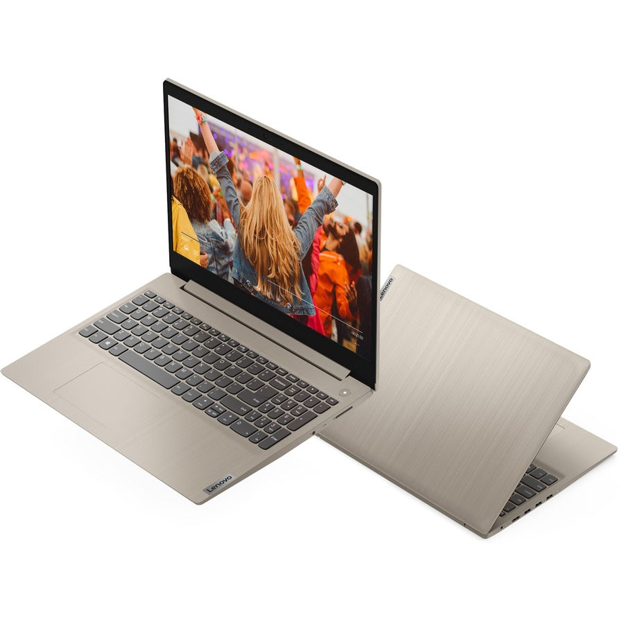 Lenovo-IMSourcing IdeaPad 3 15ITL05 81X800ECUS 15.6 Touchscreen Notebook - HD - Intel Core i3 11th Gen i3-1115G4 - 8 GB - 256 GB SSD - English Keyboard - Almond"