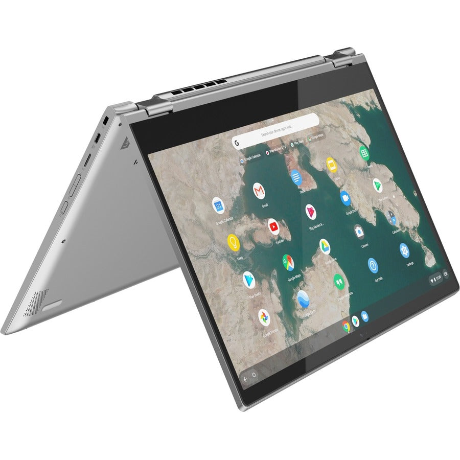 Lenovo-IMSourcing Chromebook C340-15 81T9000VUS 15.6 Touchscreen Convertible 2 in 1 Chromebook - Full HD - Intel Core i3 8th Gen i3-8130U - 4 GB - 64 GB Flash Memory - English Keyboard - Mineral Gray"