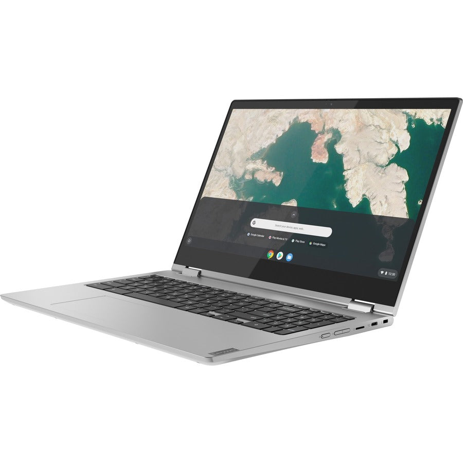Lenovo-IMSourcing Chromebook C340-15 81T9000VUS 15.6 Touchscreen Convertible 2 in 1 Chromebook - Full HD - Intel Core i3 8th Gen i3-8130U - 4 GB - 64 GB Flash Memory - English Keyboard - Mineral Gray"