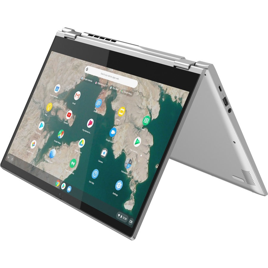 Lenovo-IMSourcing Chromebook C340-15 81T9000VUS 15.6 Touchscreen Convertible 2 in 1 Chromebook - Full HD - Intel Core i3 8th Gen i3-8130U - 4 GB - 64 GB Flash Memory - English Keyboard - Mineral Gray"