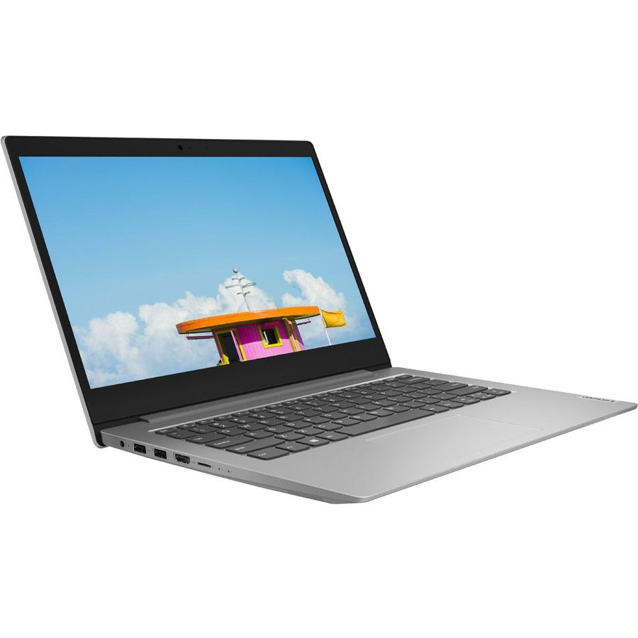 Lenovo-Imsourcing Ideapad 1 14Igl05 81Vu00D3Us 14" Notebook - Full Hd - 1920 X 1080 - Intel Celeron N4020 Dual-Core (2 Core) 1.10 Ghz - 4 Gb Total Ram - 4 Gb On-Board Memory - 128 Gb Ssd - Platinum Gray