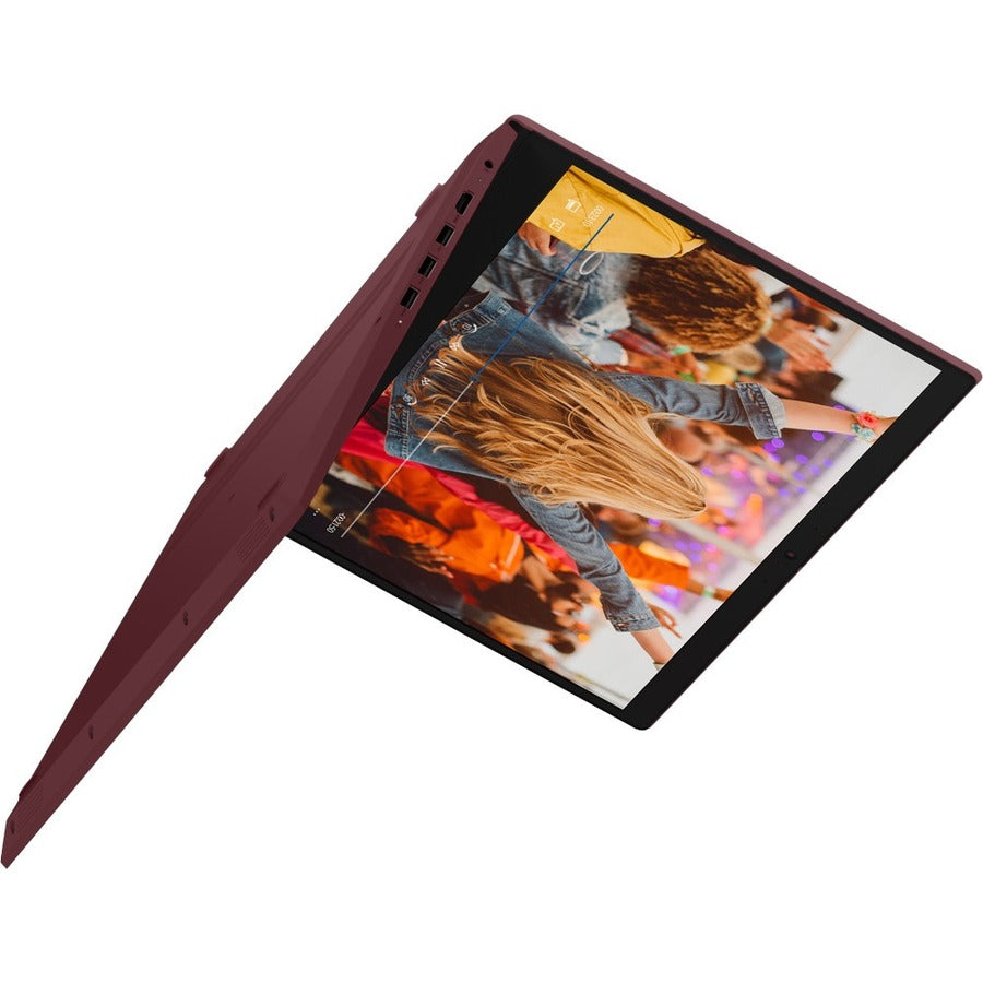 Lenovo-IMSourcing IdeaPad 3 15IIL05 81WE00L5US 15.6 Notebook - Full HD - Intel Core i5 10th Gen i5-1035G1 - 8 GB - 256 GB SSD - English Keyboard - Cherry Red"