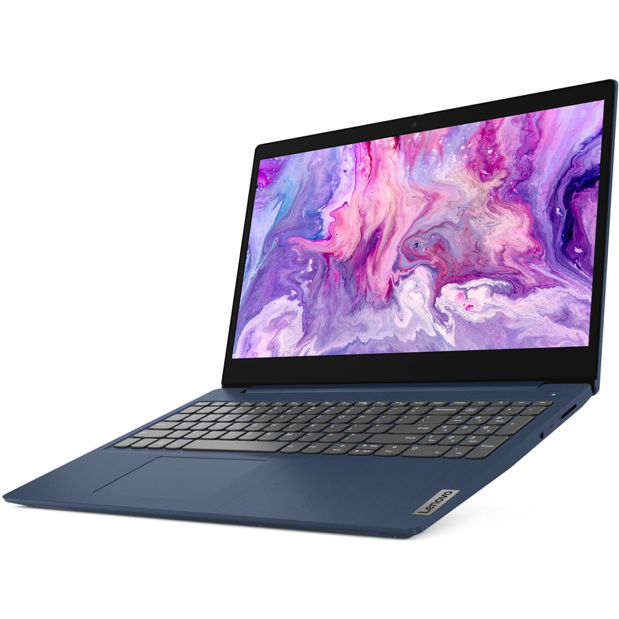Lenovo-IMSourcing IdeaPad 3 15IML05 81WR000AUS 15.6 Touchscreen Notebook - HD - Intel Core i5 10th Gen i5-10210U - 8 GB - 512 GB SSD - English Keyboard - Abyss Blue"