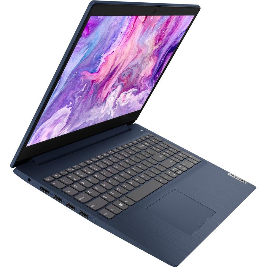 Lenovo-IMSourcing IdeaPad 3 15IML05 81WR000FUS 15.6 Touchscreen Notebook - HD - Intel Core i3 10th Gen i3-10110U - 8 GB - 256 GB SSD - English Keyboard - Abyss Blue"