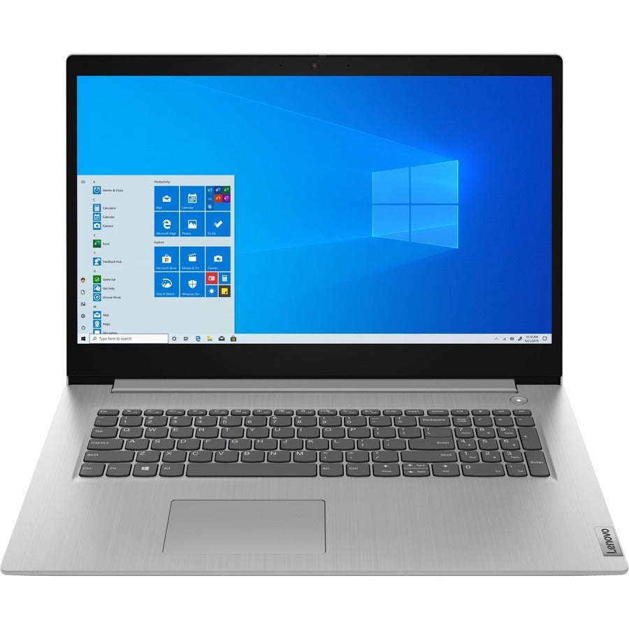Lenovo-IMSourcing IdeaPad 3 17IIL05 81WF000YUS 17.3 Notebook - HD+ - Intel Core i5 10th Gen i5-1035G1 - 8 GB - 512 GB SSD - English Keyboard - Platinum Gray"