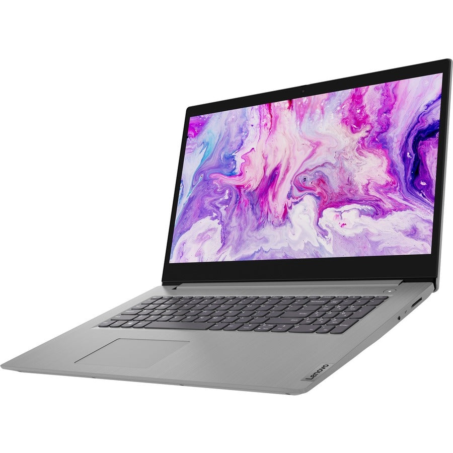 Lenovo-IMSourcing IdeaPad 3 17IIL05 81WF000YUS 17.3 Notebook - HD+ - Intel Core i5 10th Gen i5-1035G1 - 8 GB - 512 GB SSD - English Keyboard - Platinum Gray"