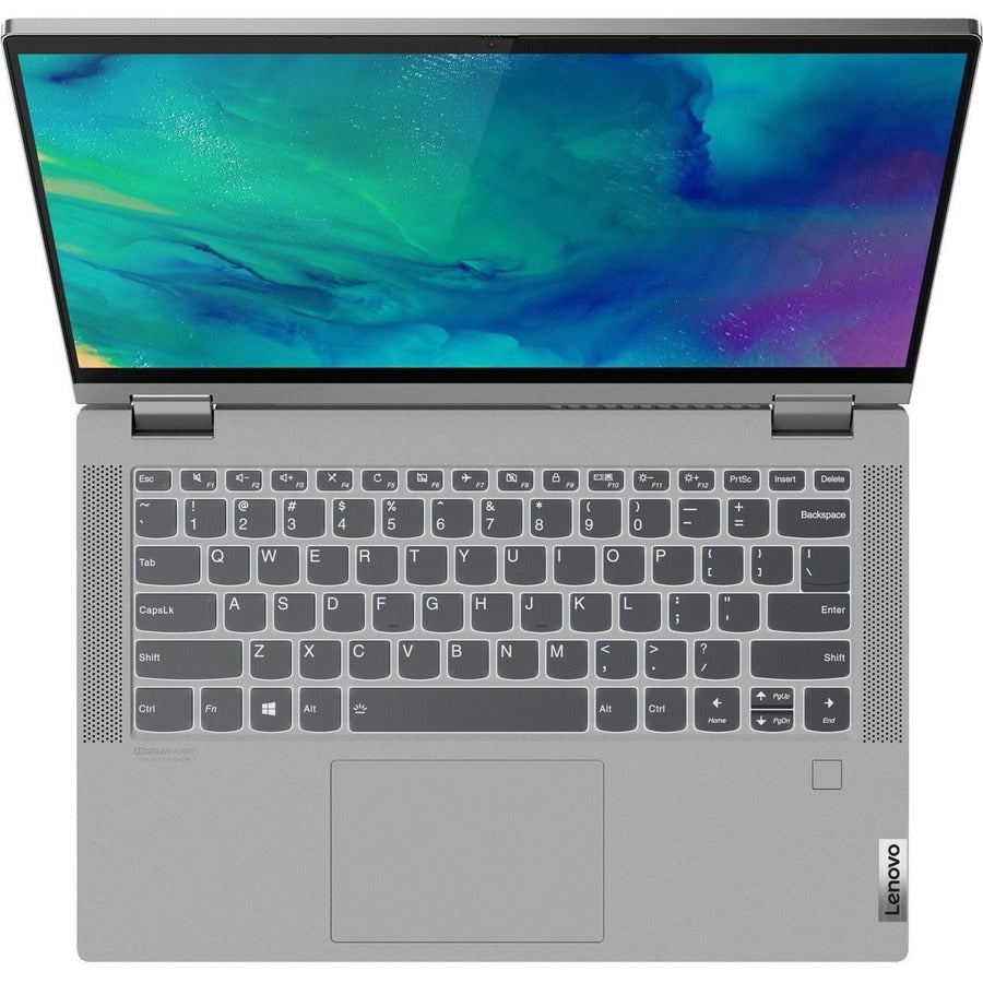 Lenovo-Imsourcing Ideapad Flex 5 14Alc05 82Hu00Juus 14" Touchscreen Convertible 2 In 1 Notebook - Full Hd - 1920 X 1080 - Amd Ryzen 7 5700U Octa-Core (8 Core) 1.80 Ghz - 8 Gb Total Ram - 8 Gb On-Board Memory - 256 Gb Ssd - Graphite Gray