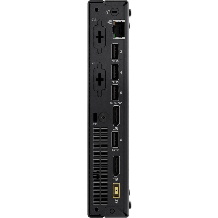 Lenovo-Imsourcing Thinkcentre M625Q 10Tf002Wus Desktop Computer - Amd A-Series A9-9420E Dual-Core (2 Core) 1.80 Ghz - 4 Gb Ram Ddr4 Sdram - 128 Gb M.2 Pci Express Nvme Ssd - Tiny - Black