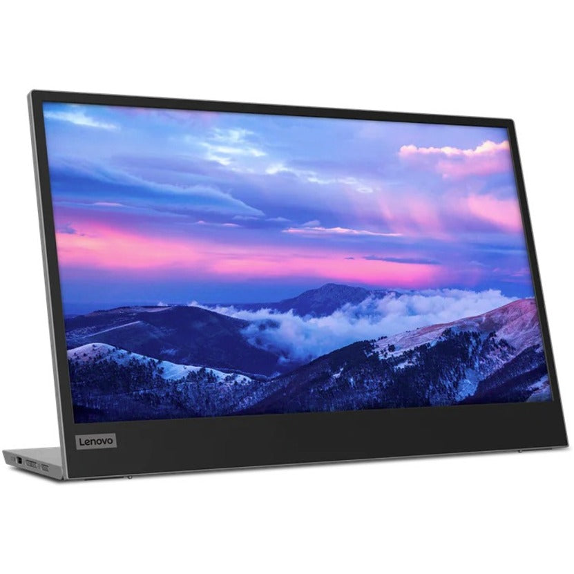 Lenovo L15 16 Class Full HD LCD Monitor - 16:9 - Raven Black - 15.6 Viewable - In-plane Sw