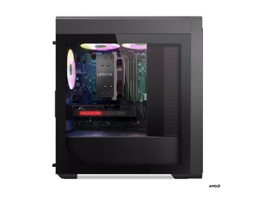 Lenovo Legion T5 26ARA8 90UX - Tower gaming - Ryzen 7 7700 / up to 5.3 GHz - RAM 16 GB - SSD 512 GB - NVMe - Radeon RX 7600 - 90UX0016US
