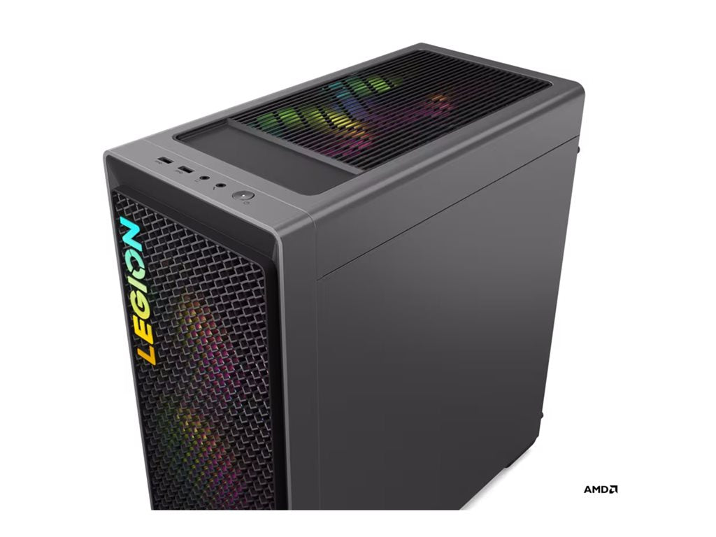 Lenovo Legion T5 26ARA8 90UX - Tower gaming - Ryzen 7 7700 / up to 5.3 GHz - RAM 16 GB - SSD 512 GB - NVMe - Radeon RX 7600 - 90UX0016US