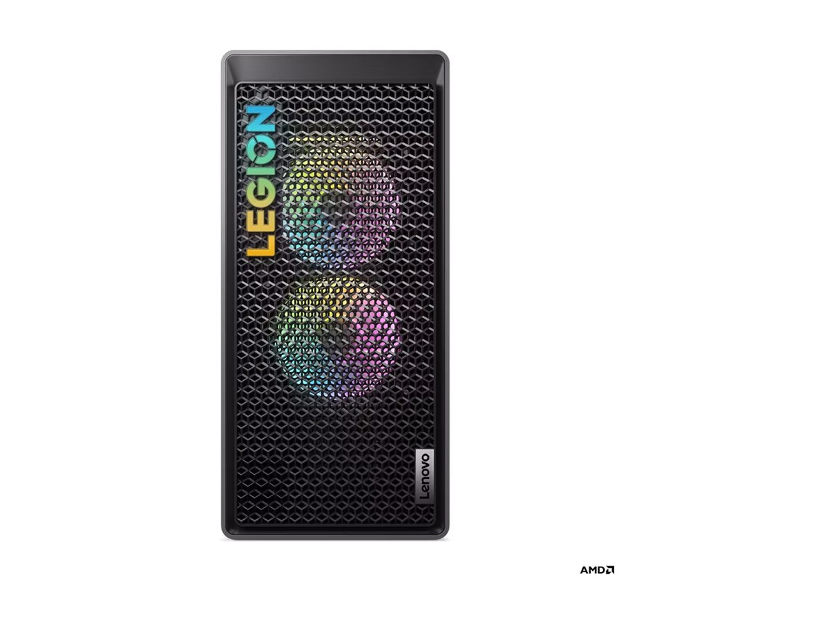 Lenovo Legion T5 26ARA8 90UX - Tower gaming - Ryzen 7 7700 / up to 5.3 GHz - RAM 16 GB - SSD 512 GB - NVMe - Radeon RX 7600 - 90UX0016US