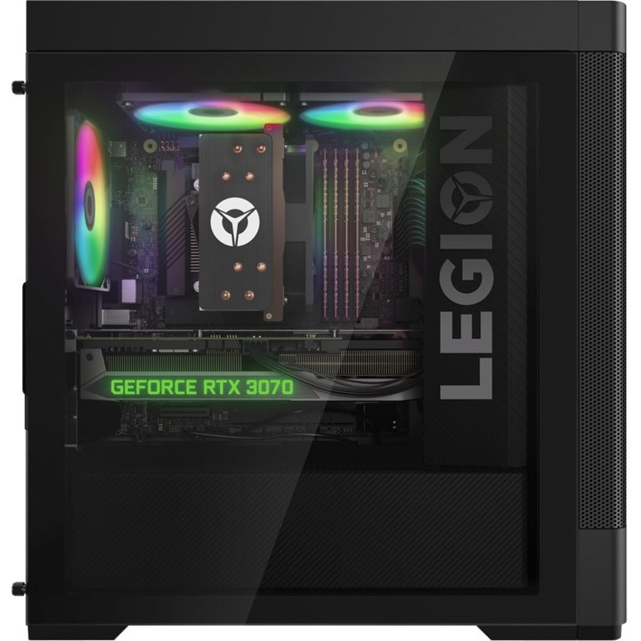 Lenovo Legion T5 26IAB7 90SU000AUS Gaming Desktop Computer - Intel Core i7 12th Gen i7-12700 - 32 GB - 1 TB HDD - 1 TB SSD - Tower - Black