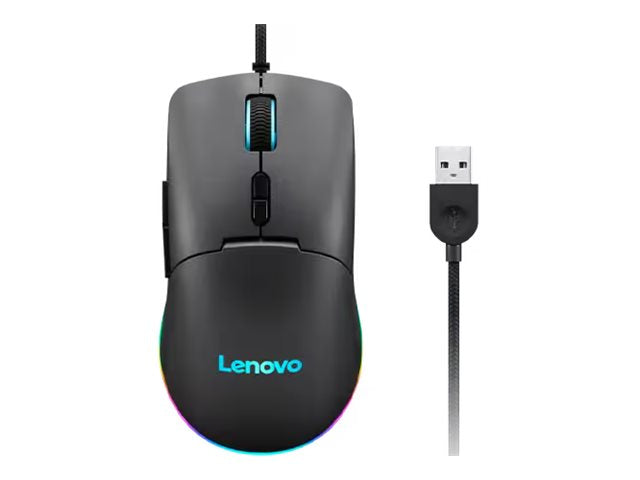 Lenovo M210 RGB - Mouse - 7 buttons - wired - USB GY51N60457