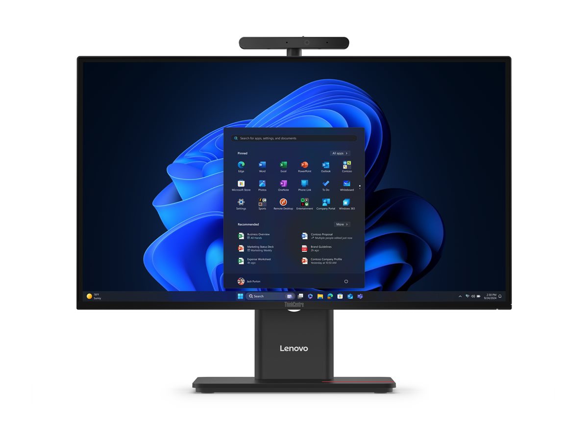 Lenovo M90a Gen 6 AIO 24 Touchscreen, Intel Ultra 5 225, 16GB RAM, 512GB SSD, Win11