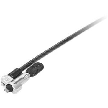 Lenovo NanoSaver MasterKey Cable Lock - Master Keyed Lock - Black - Carbon Steel Plastic -