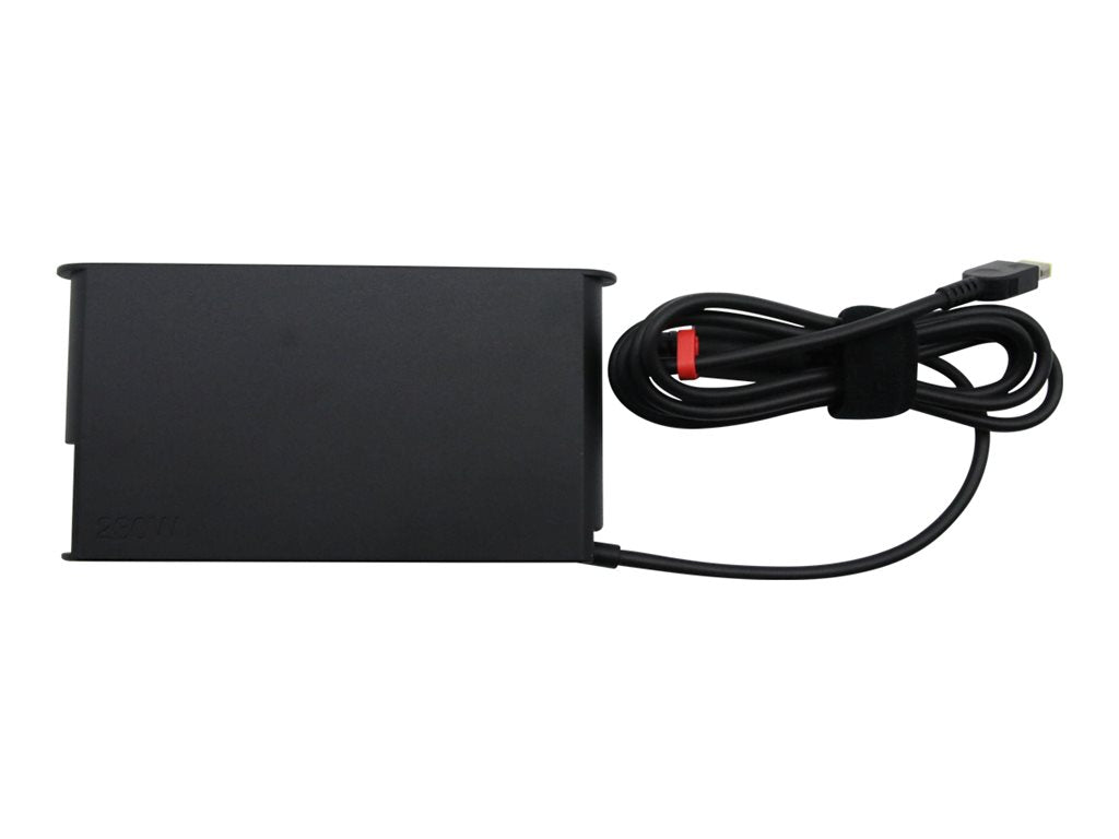 Lenovo - Power adapter - 230 Watt - India - for ThinkPad Thunderbolt 3 Workstation Dock, Thunderbolt 3 Workstation Dock Gen 2 02DL143