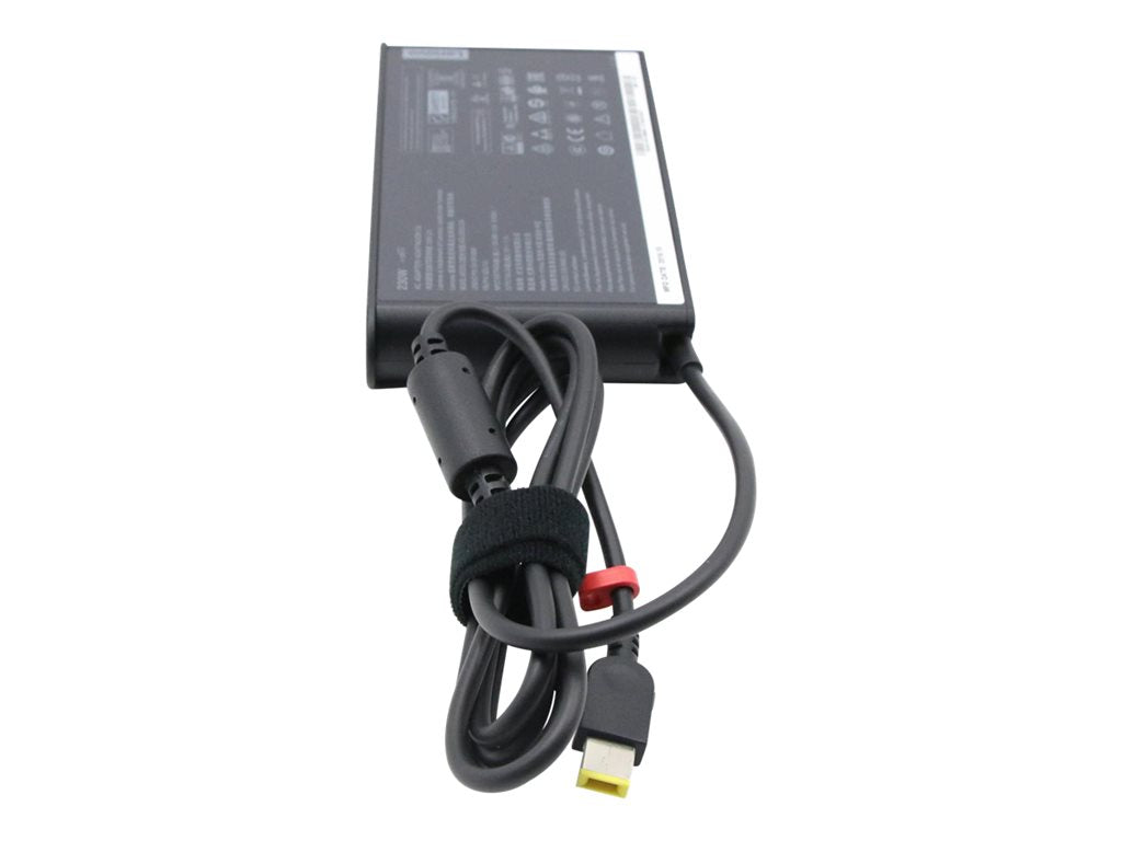 Lenovo - Power adapter - 230 Watt - India - for ThinkPad Thunderbolt 3 Workstation Dock, Thunderbolt 3 Workstation Dock Gen 2 02DL143