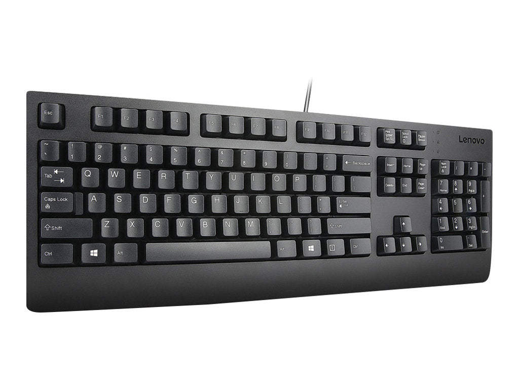Lenovo Preferred Pro II - Keyboard - USB - AZERTY - French - black - FRU