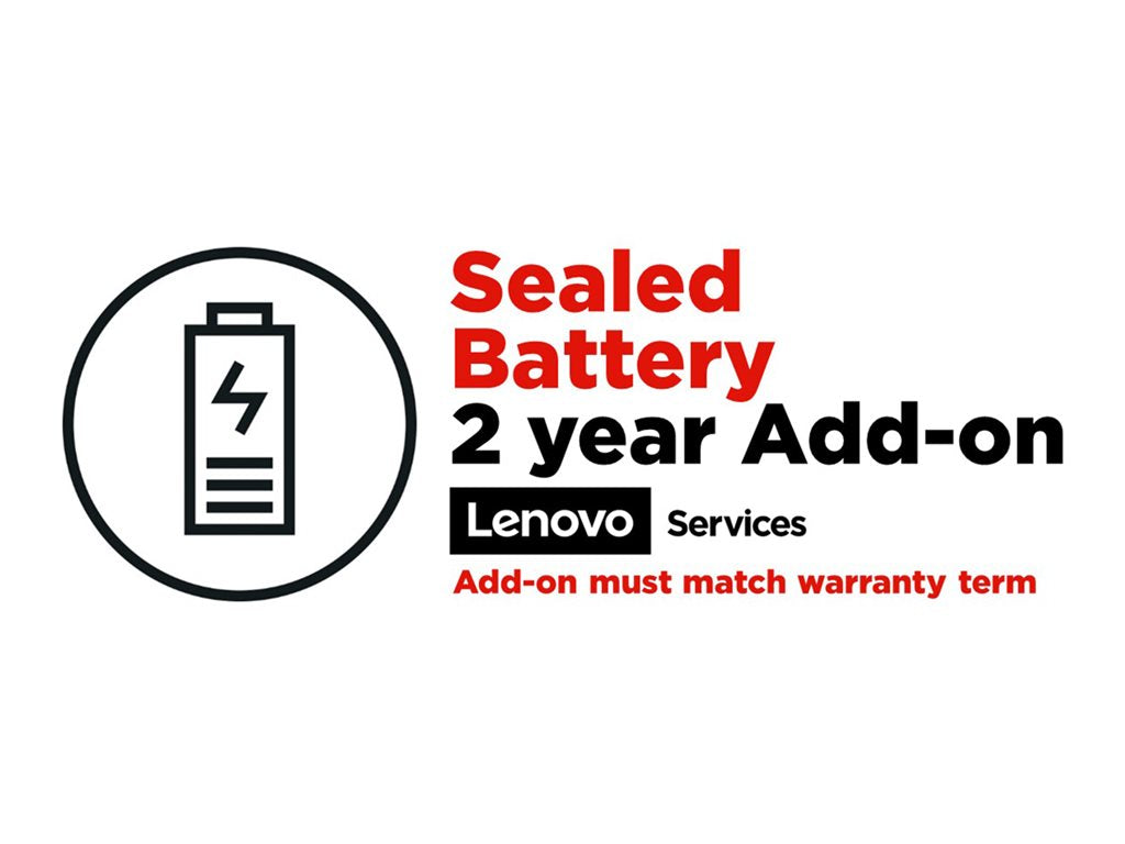 Lenovo Sealed Battery Add On - Battery replacement - 2 years - for K14 Gen 1; ThinkBook 14 G5 IRL; 14 G6 ABP; 16 G6 ABP; ThinkCentre 5WS0L01987