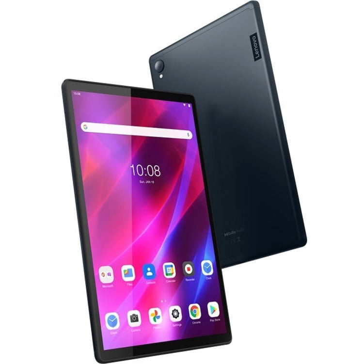 Lenovo Tab K10 TB-X6C6F Tablet - 10.3 WUXGA - MediaTek SoC Platform - 3 GB - 32 GB Storage - Android 11 - Abyss Blue" ZA8N0064US