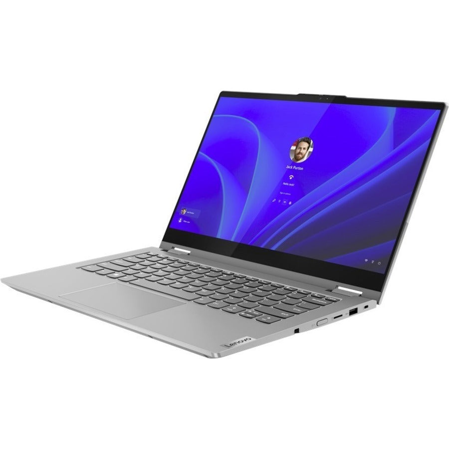 Lenovo ThinkBook 14s Yoga G2 IAP 21DM003QUS 14 Touchscreen Notebook - Full HD - Intel Core i5 12th Gen i5-1235U - 16 GB - 256 GB SSD - English (US) Keyboard - Mineral Gray"