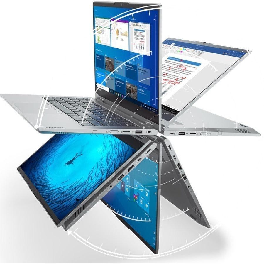 Lenovo ThinkBook 14s Yoga ITL 20WE001CUS 14 Touchscreen Convertible 2 in 1 Notebook - Full HD - Intel Core i5 11th Gen i5-1135G7 - 8 GB - 512 GB SSD - English (US) Keyboard - Abyss Blue"